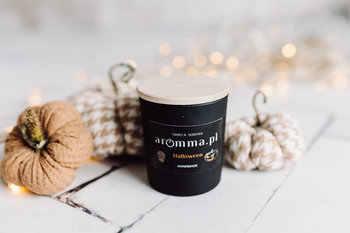 Świeca Sojowa 100% Dyniowe Ciastko / Halloween 180 ml Z Wieczkiem - Aromma - Aromma