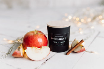 Świeca Sojowa 100% Jabłko I Cynamon 180 Ml Z Wieczkiem - Aromma - Aromma