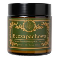 Świeca Sojowa BEZZAPACHOWA Kolekcja VINTAGE 120ml LUCSOY
