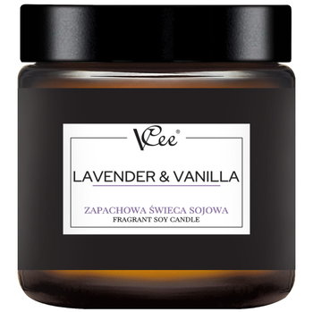 Świeca sojowa - Lavender & vanilla 100 ml - VCEE