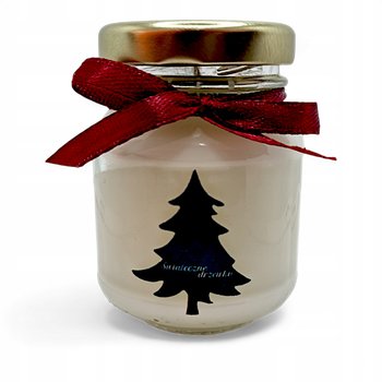 Świeca Sojowa ręcznie wykonana święta prezent zapach Świąteczne drzewko - Knot i Wosk