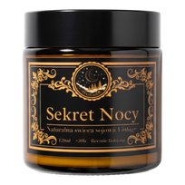 Świeca Sojowa SEKRET NOCY Kolekcja VINTAGE 120ml LUCSOY
