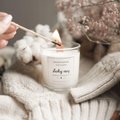 świeca sojowa w szklance 180 ml - słuchaj ciszy DRZEWO SANDAŁOWE Z WANILIĄ - Nadzwyczajnie
