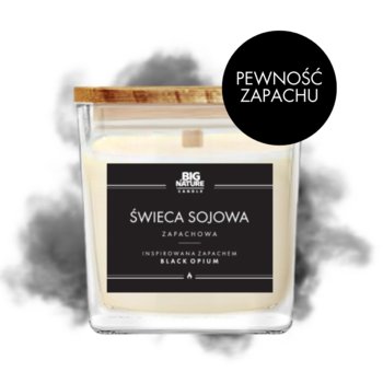 Świeca sojowa zap. insp. Black Opium  450g - BIG NATURE CANDLE - Big Nature