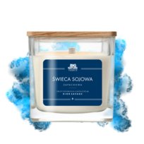 Świeca sojowa zap. insp. DIOR SAUVAGE 205g  - BIG NATURE CANDLE