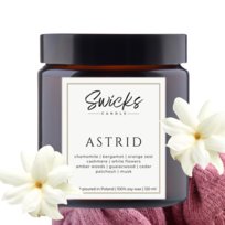 Świeca sojowa zapachowa ASTRID 120 ml
