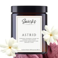 Świeca sojowa zapachowa ASTRID 180 ml