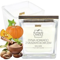 Świeca sojowa zapachowa DYNIA HOKKAIDO Z MUSZKATOŁOWCEM 90g