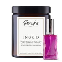 Świeca sojowa zapachowa INGRID 180 ml
