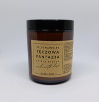 Świeca Sojowa Zapachowa Tęczowa Fantazja 250ml