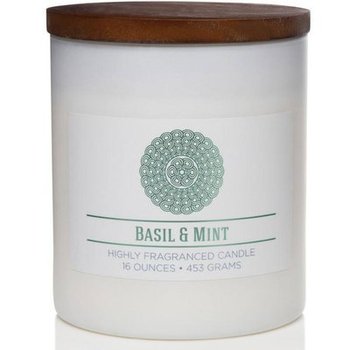 Świeca zapachowa - Basil & Mint (453g) - Colonial Candle