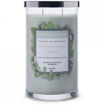 Świeca zapachowa - Eucalyptus Mint - Colonial Candle