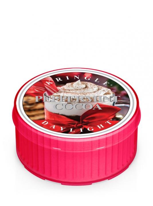 Świeca zapachowa KRINGLE CANDLE, Peppermint Cocoa, daylight Kringle