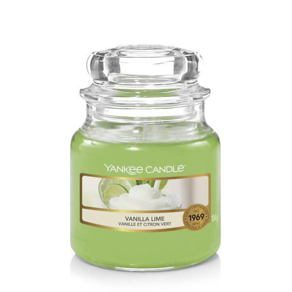 Świeca zapachowa, mały słój, Vanilla Lime, 104 g