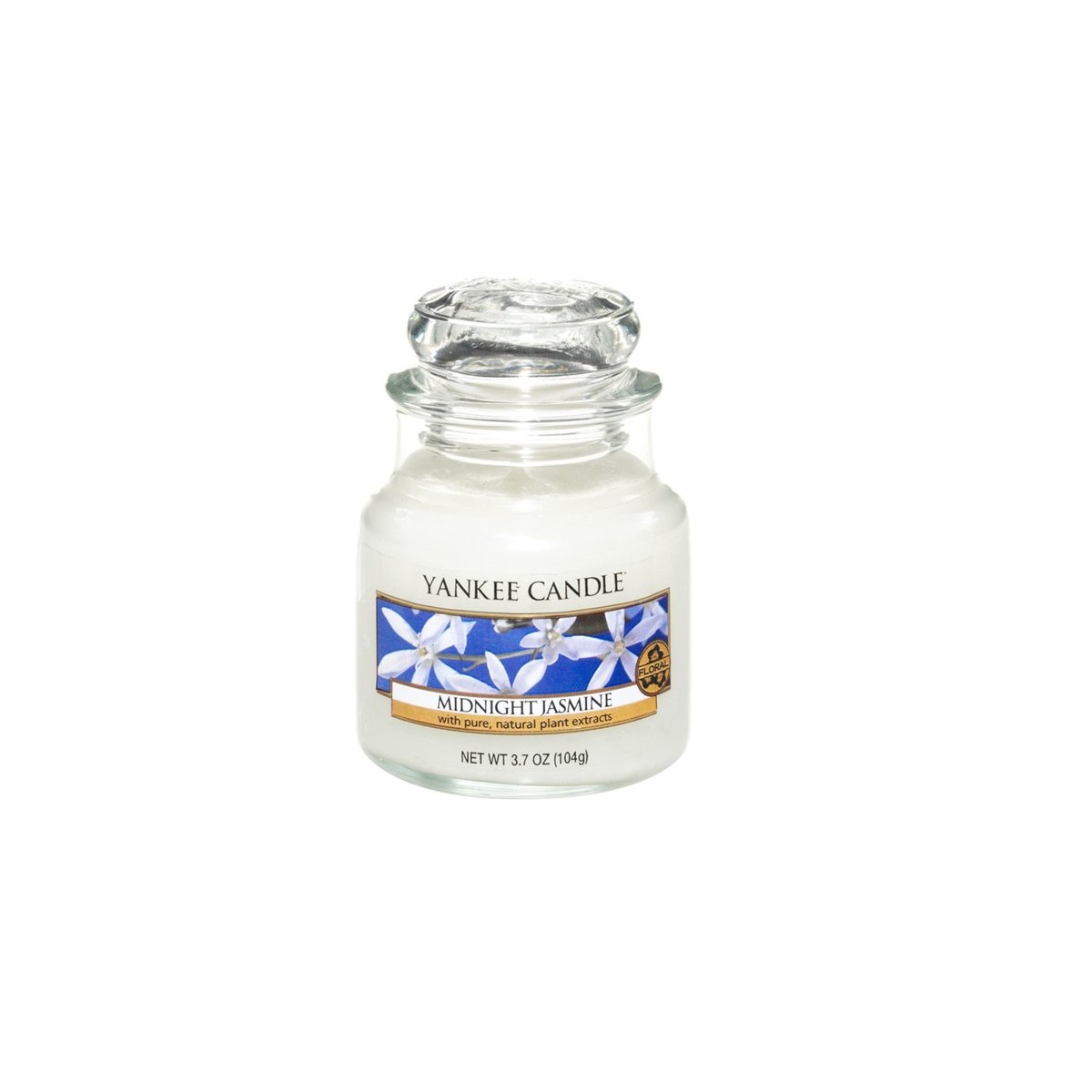 Świeca zapachowa, mały słój YANKEE CANDLE Midnight Jasmine, 104 g
