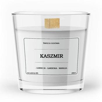 Świeca zapachowa sojowa KASZMIR 200ml - VitaFarm