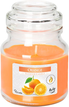 Świeca zapachowa w szkle BISPOL Pomarańcza - BISPOL