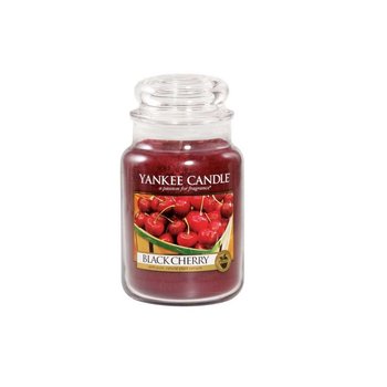 Świeca zapachowa YANKEE CANDLE Black Cherry, duży słoik, 623 g - Yankee Candle
