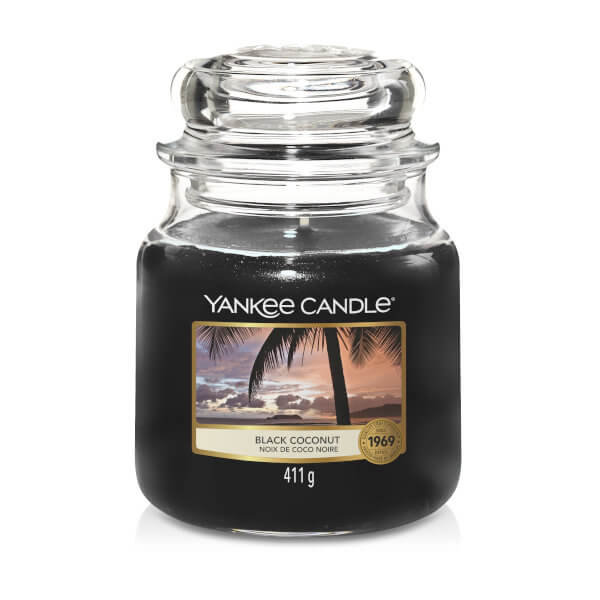 Świeca zapachowa YANKEE CANDLE Black Coconut, 411 g
