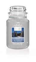 Świeca zapachowa Yankee Candle CANDLELIT CABIN, duży słoik, 623g