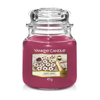 Świeca zapachowa Yankee Candle MERRY BERRY, średni słoik, 411g