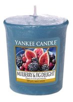 Świeca zapachowa, YANKEE CANDLE, Mulberry & Fig Delight, 49 g