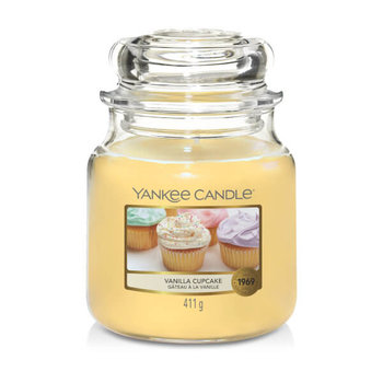Świeca zapachowa YANKEE CANDLE Vanilla Cupcake, 411 g - Yankee Candle