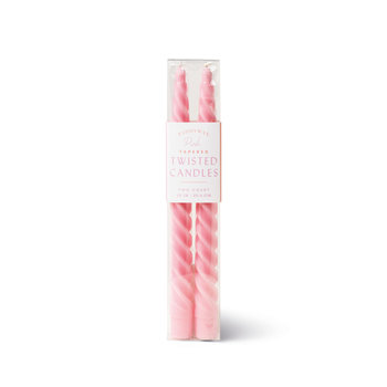Świece Stożkowe 2Szt 'Realm' 25,4cm Pink Twisted | Paddywax - Inny producent