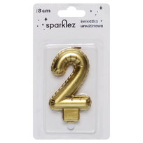 ŚWIECZKA CYFERKA JAK BALON 