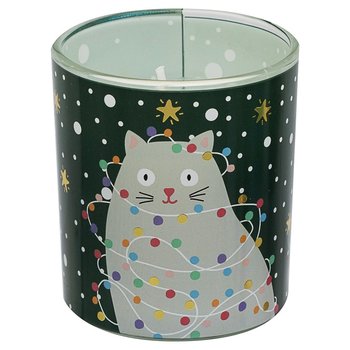 Świeczka Domek, Santa's Factory, Kot, Wanilia - Empik