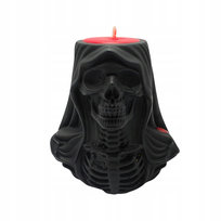 Świeczka Halloween CZASZKA Czarna Zapachowa Sojowa KRWAWIĄCE Świeczki Krew 300g
