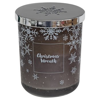 Świeczka, Magic Winter, Szara, Śnieżynki - Empik