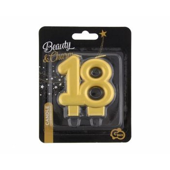 Świeczka na tort, 18 urodziny - GoDan