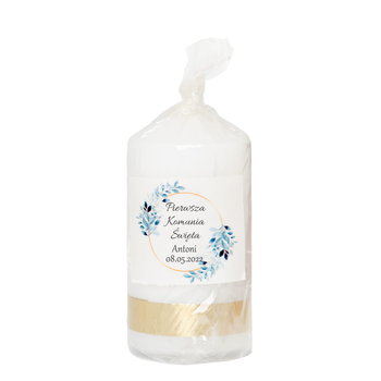 Swieczka Podziękowanie Za Uczestnictwo W Uroczystości Pierwszej Komunii Świetej