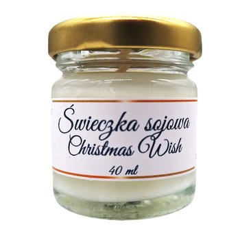 Świeczka Sojowa Christmas Wish 40 ml – Ręcznie Robiona - inna (Inny)