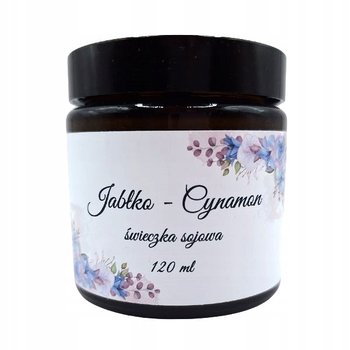 Świeczka Sojowa Jabłko Cynamon 120 ml - inna (Inny)