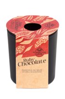Świeczka sojowa Powąchaj Mnie - Ruby Chocolate czarna