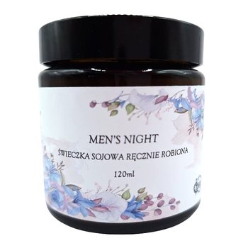 Świeczka Sojowa Zapach Men's Night 120 ml Ręcznie Robiona - inna (Inny)