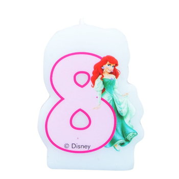 Świeczka Urodzinowa 8 Księżniczki I Zwierzęta Disney - Inna marka