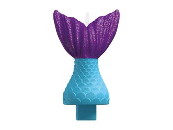 Świeczka urodzinowa Mermaid Wishes - 13 cm - 1 szt. - Amscan