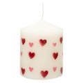 Świeczka, Walentynki, Serduszka, 9x7 cm&nbsp;-&nbsp;Empik
