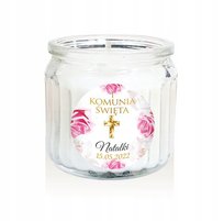 Świeczka Zapachowa Podziękowanie KOMUNIA Świeca /
