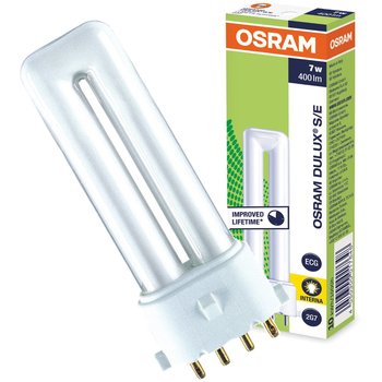 Świetlówka 2G7 7W 400lm 2700K Ciepła OSRAM Dulux S/E Ściemnialna - Osram