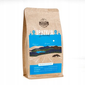 ŚWIEŻO PALONA KAWA ZIARNISTA BRAZYLIA BEZKOFEINOWA DECAF 250G 100% ARABICA - Beskidzka Palarnia Kawy