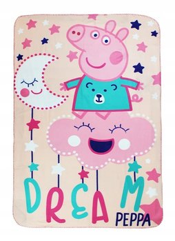 Świnka Peppa, Kocyk polarowy, Duży, 100x150 cm - Świnka Peppa