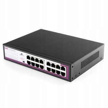 SWITCH 16 portów GIGABIT przełącznik LAN tryb VLAN Normal Extend SP-SG1016 - Spacetronik