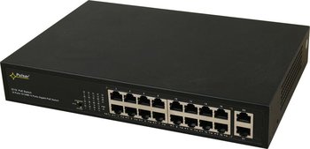 Switch 18 portowy Pulsar S116 16xPoE + 2xUplink 10/100/1000 - Pulsar