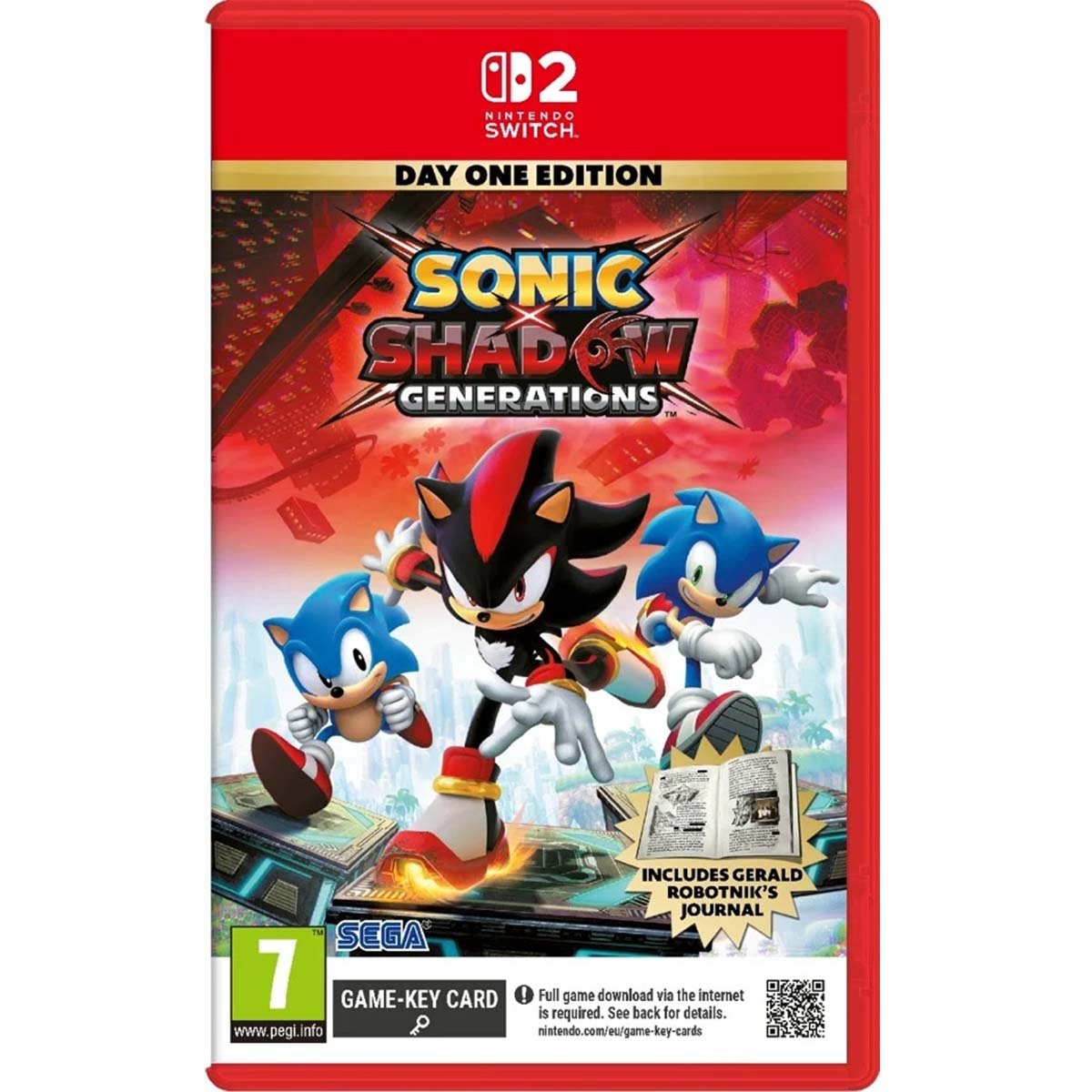 Switch 2 Sonic X Shadow Generations Day One Edition