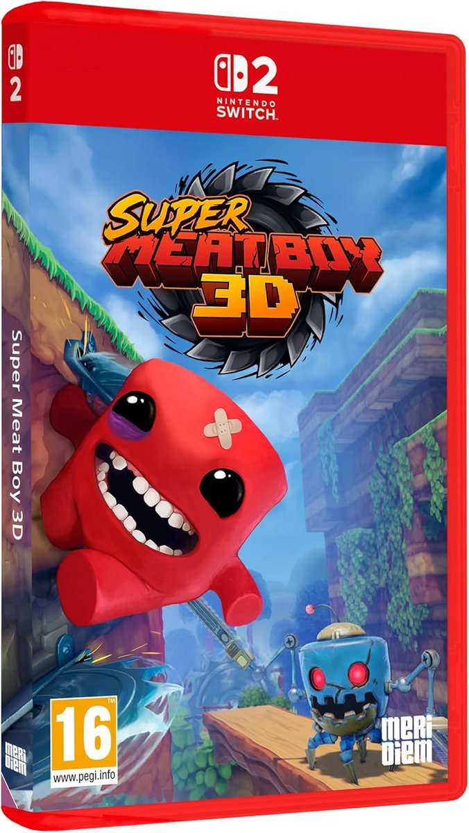 Switch 2 Super Meat Boy 3D