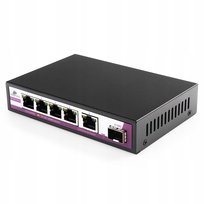 SWITCH 5 portów RJ45 super szybki 2.5G 1x port SFP Spacetronik SP-SGR105S Spacetronik